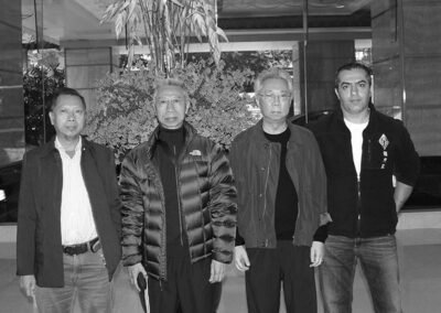 Lam Chun Sing, Lam Chun Fai, Lam Chun Chung, Leon Dogan in Hong Kong