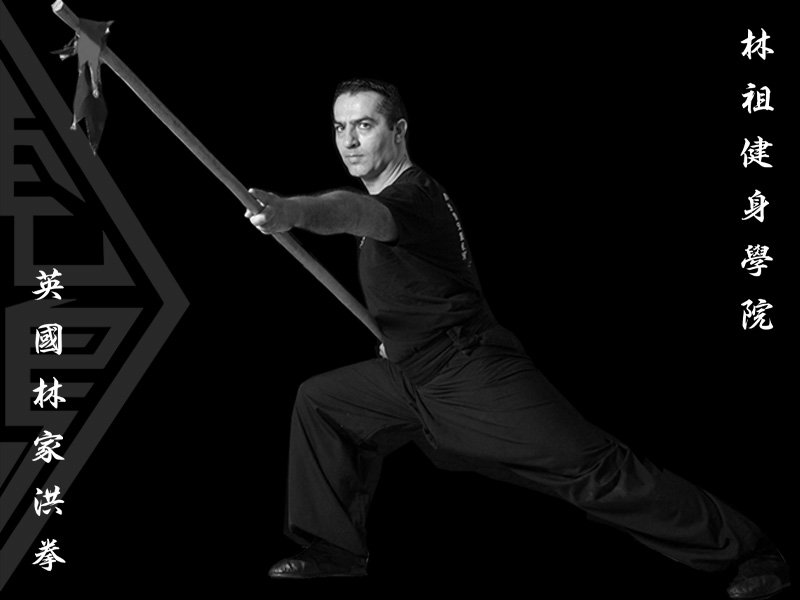 Leon Dogan shwoing a classical technique from the famous fifth brother eight trigram form