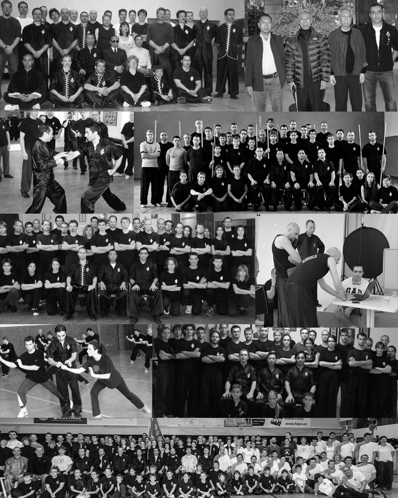 Leon Dogan and Lam Chun Sing sifu teaching seminars in europe